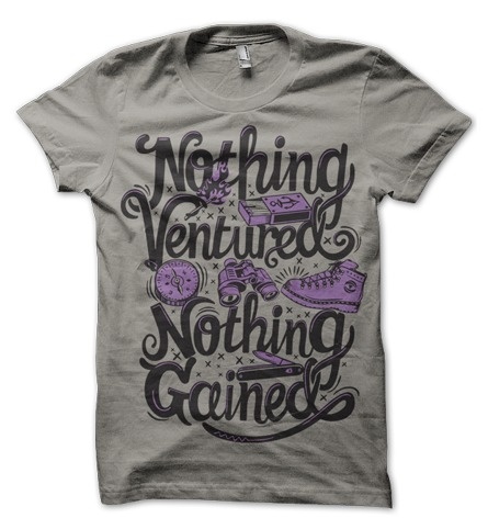 Best Lettering Perception Apparel Ventured Gained images on Designspiration