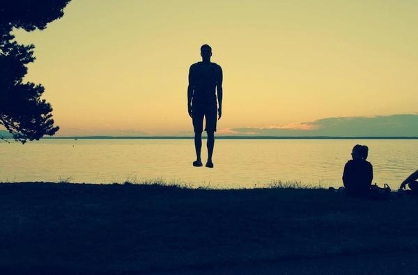 Matt R #model #photo #photograph #photography #portrait #silhouette #sunset #vsco