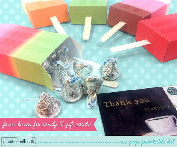 40+ Creative DIY Favor Boxes #cake #favor #box #candy #boxes #gift #diy #decorative