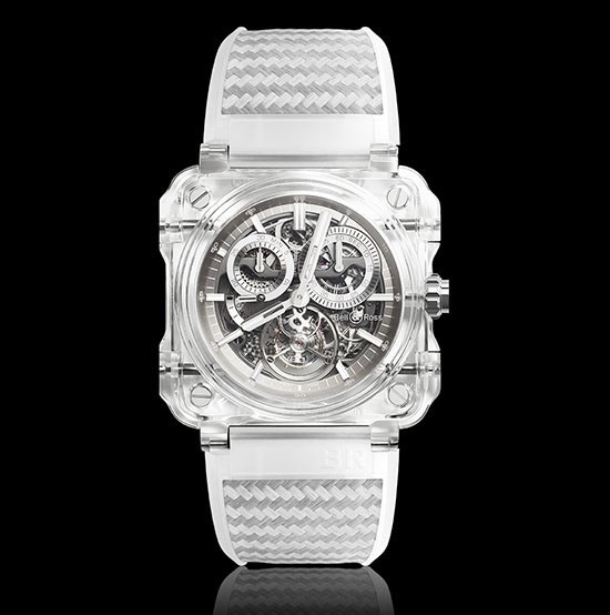 Bell & Ross introduced the amazing new BR-X1 Tourbillon Sapphire watch