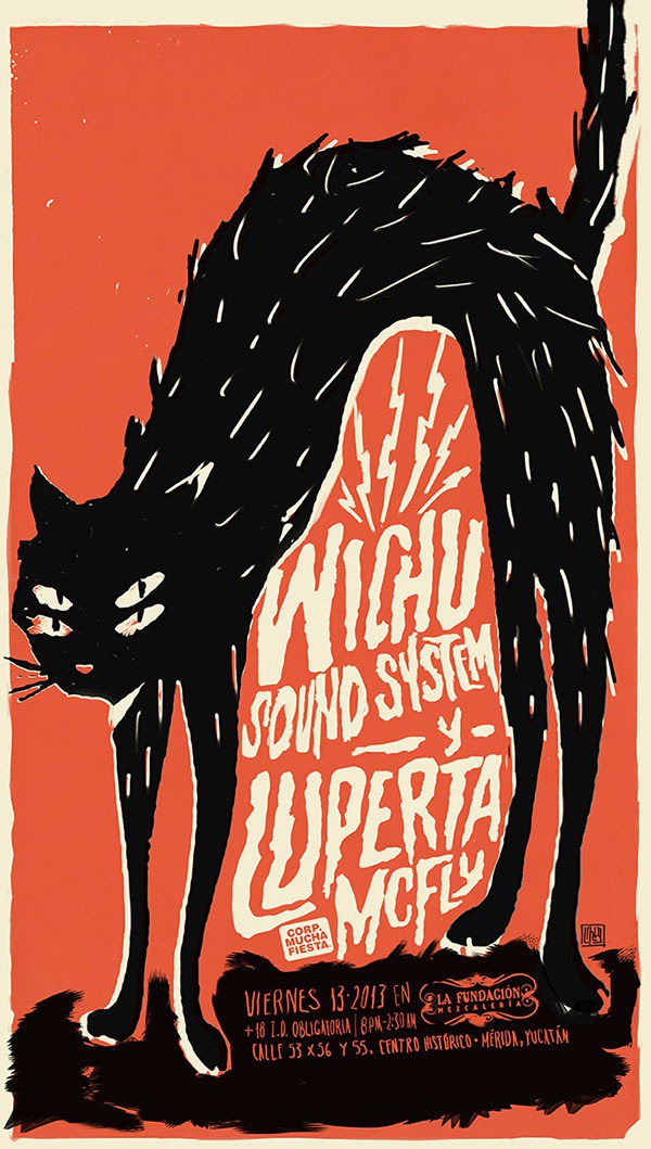 Viernes 13 Gig Poster