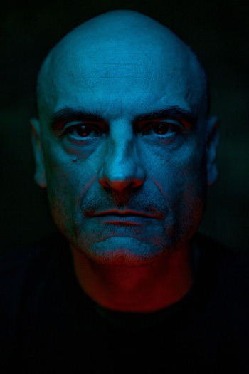 CJ Foeckler Photography | #portrait #red #blue #serious #scary