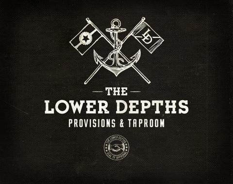 FFFFOUND! | The Lower Depths on the Behance Network #logo #depths #lower #typography