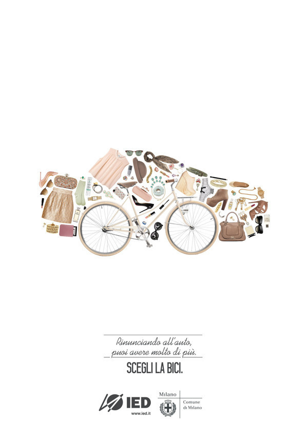#nurdinova #bicycle #comune #design #graphic #karina #advertising #milano #di #bike #fashion #milan #car #scary #italy