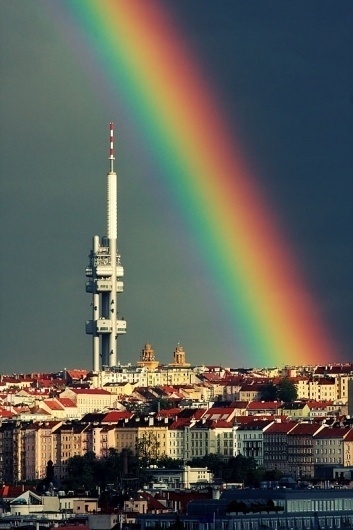 the end of an era • 15 sunrises #color #photography #spectrum #rainbow #prague