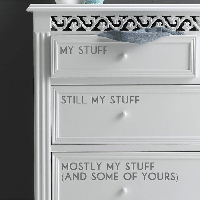 Drawer Label Stickers #tech #flow #gadget #gift #ideas #cool