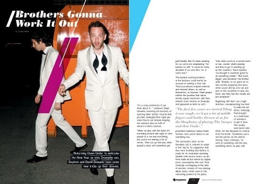 Print Design & Graphic Design. Squeeze Creative, Surry Hills, Sydney #spread #print #design #magazine