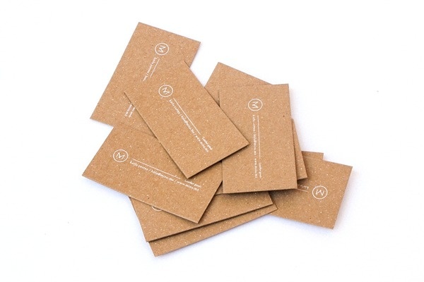 Miau on Behance #white #business #card #identity #made #hand