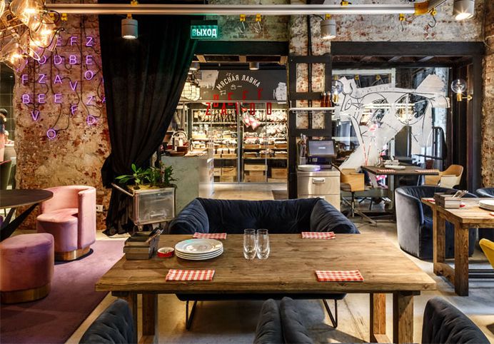 BeefZavod Restaurant by Enterior - InteriorZine