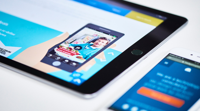 User interface design for Hedgehog Lab, a global technology and software consultancy.