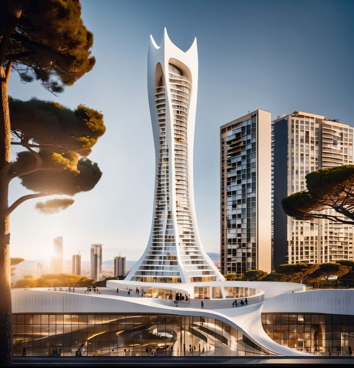 Moshe Katz Architect Towers and Skyscrapers design, mixed use towers and green architecture, vertical cities and vertical forests. משה כץ אדריכל מגדלי יוקרה תל אביב ניו יורק וטוקיו, דובאי וריאד, מגדלים מעורבי שימושים, עיר אנכית 