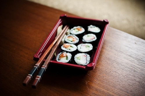 Tiffany Denise (getinmymouth) #sushi