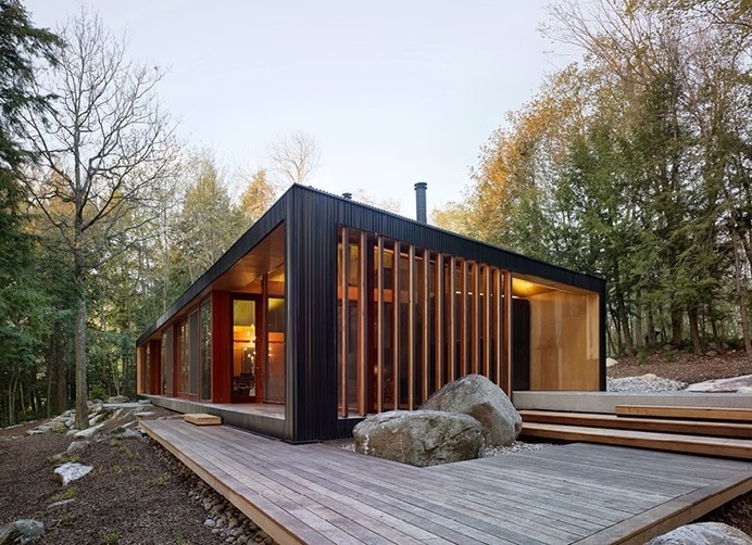 The Clear Lake Cottage #interior #design #architecture