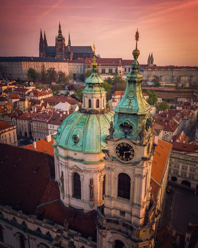 Prague From Above: Travel Drone Photography by Alan Brutenic