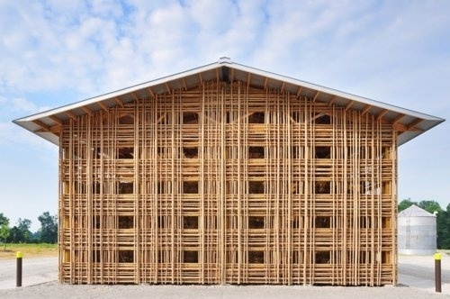ASAP House #shed #bamboo #architecture #farm