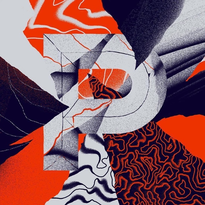 36daysoftype on Instagram: "#P by @tikeojohan"