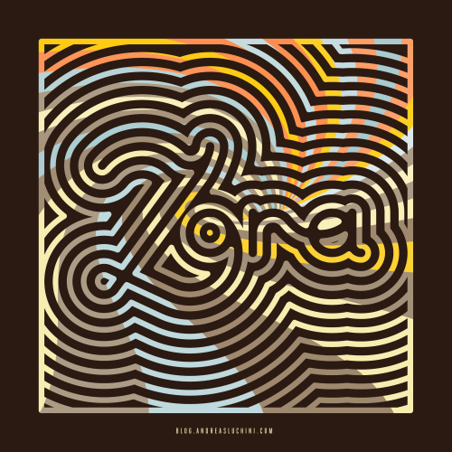 Zora Neale Hurston #typography #pattern #retro