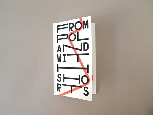 from poland with shorts : portfolio #poland #book #typography
