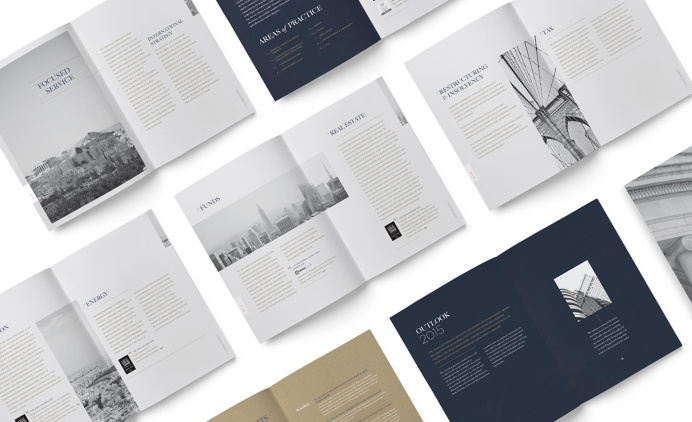 Papapolitis Brochure by Kommigraphics #brochure #layout #typography #corporate #law #firm