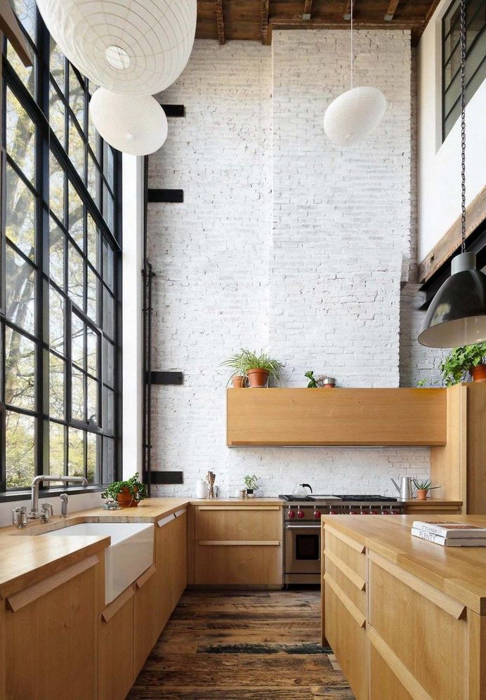Brooklyn Family Home with a Distinct Industrial Aesthetic , kitchen 2
