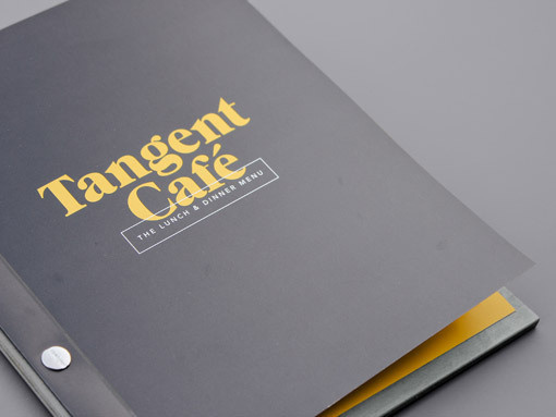 FiveThousandFingers_TangentCafe_07 #branding #minimal #serif #menu