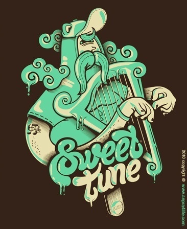 Sweet tune by sepra4life #digital #design #art #vector