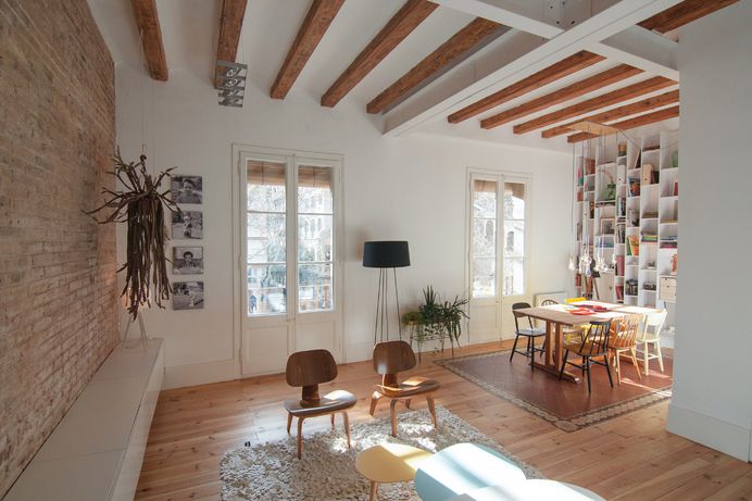 Piso con encanto en Barcelona - Comer entre amigos | Galería de fotos 15 de 24 | AD
