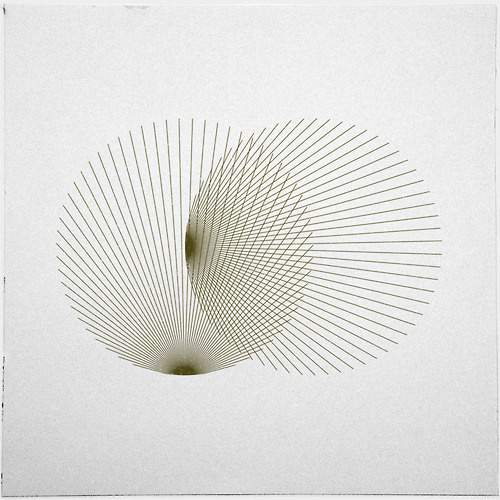 #392 Binocular interference – A new minimal geometric composition each day
