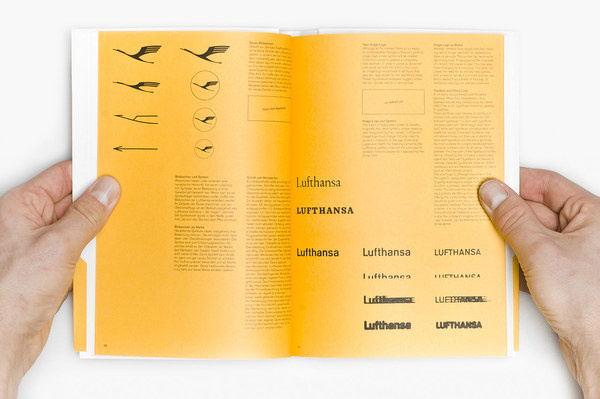 A5 05 Lufthansa and Graphic Design Innenseite B #guidelines