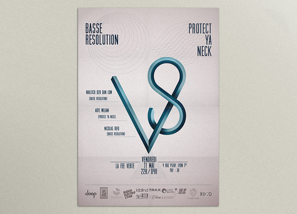 Clément Payot, Graphiste #versus #affiche #design #graphic #poster