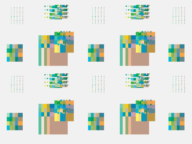 Fractal color