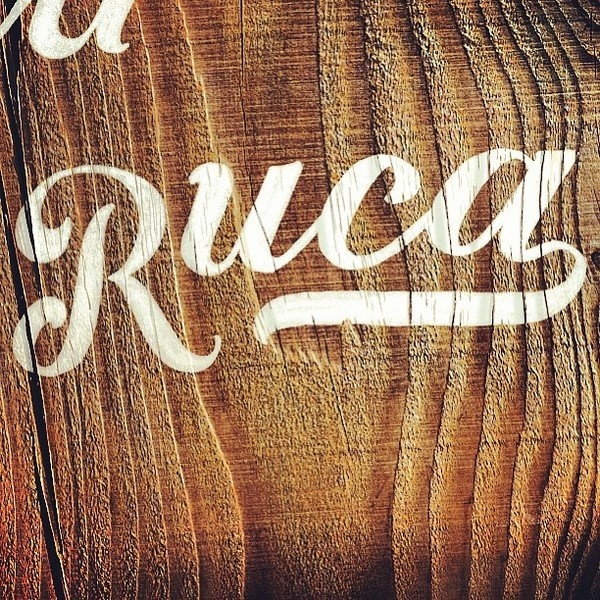 Photo by alexnassour #lettering #wood #ruca #type #hand #typography