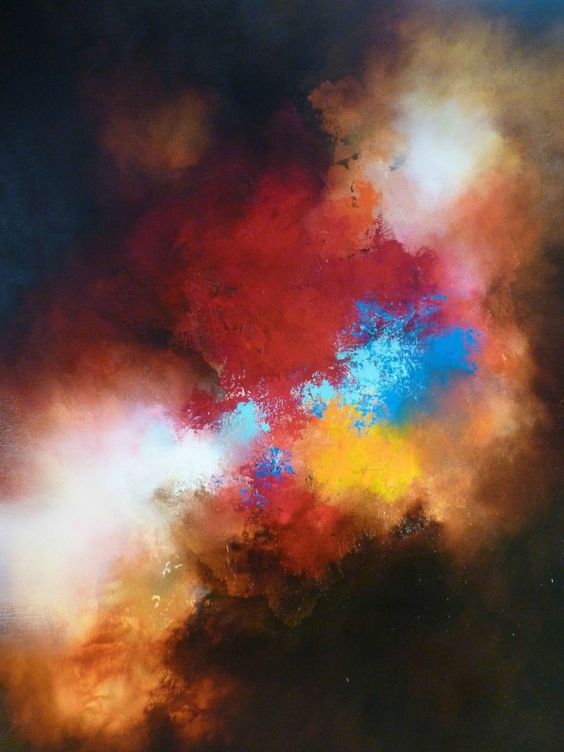 Large Canvas Abstract Painting by Simon by SimonkennysPaintings