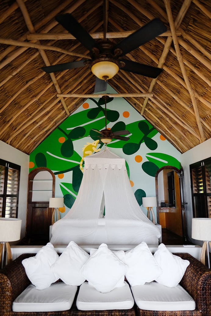 Matachica Illustration Murals - Mindsparkle Mag This beautiful project designed by Cecile Gariepy consists of a series of murals at Matachica Resort and Spa in Ambergris Caye, Belize. #logo #packaging #identity #branding #design #color #photography #graphic #design #gallery #blog #project #mindsparkle #mag #beautiful #portfolio #designer