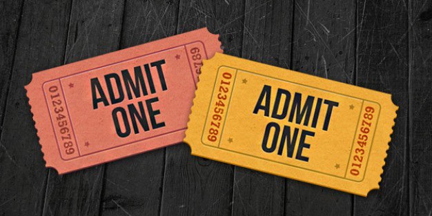Admit one ticket icons Free Psd. See more inspiration related to Ticket, Icons, Psd, Files, Horizontal and Admit on Freepik.