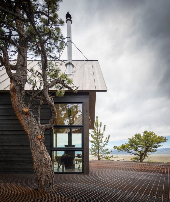 Big Cabin & Little Cabin in Colorado by Renée del Gaudio Architecture