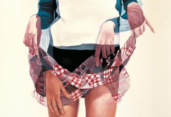 ho ryon lee overlapping skirt flirts 02 #paint