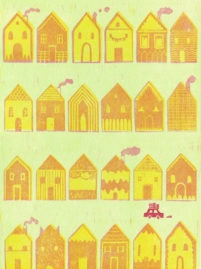 design work life » cataloging inspiration daily #travel #illustration #car #house