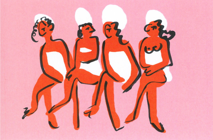 Gym #Illustration for Man Repeller
