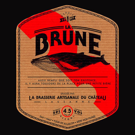 Brasserie Artisanale du Château Brune #beer #branding