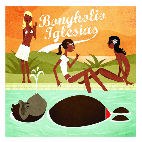 Bongholio Iglesias - finest gorilla grooves #illustration #gorilla #music #groove #beats