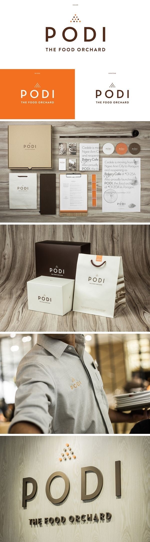 identity / Podi restaurant #branding #design #identity