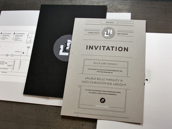 Ned_ #letterpress #invitation