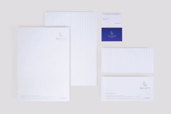Dalaco xe2x80x94 Brand identity #card #dalaco #business #stationery