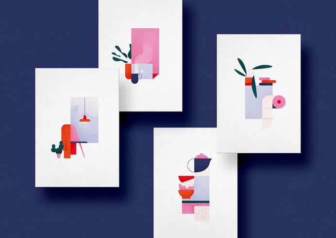 Greetings from ... on Behance