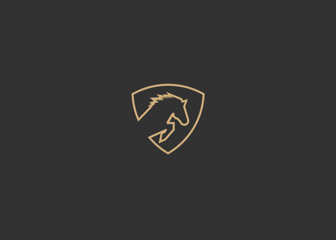 Horse logo design