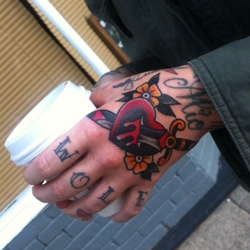 Simon Erl #tattoo #hand