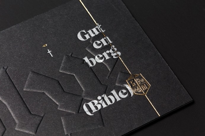 #type #blackletter #gothic #emboss #gold