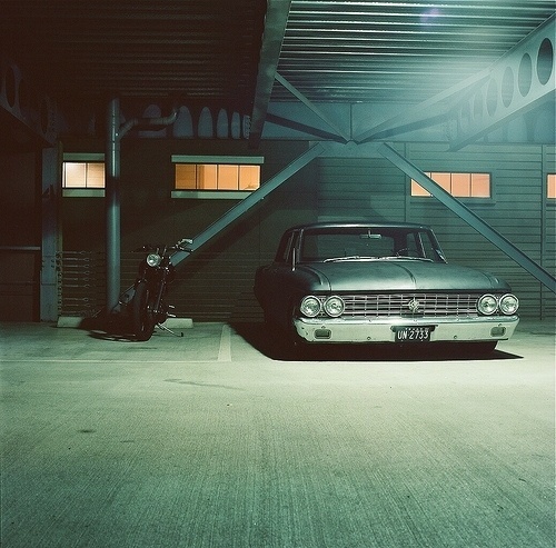 Untitled | Flickr - Photo Sharing! #american #car #bike #parking