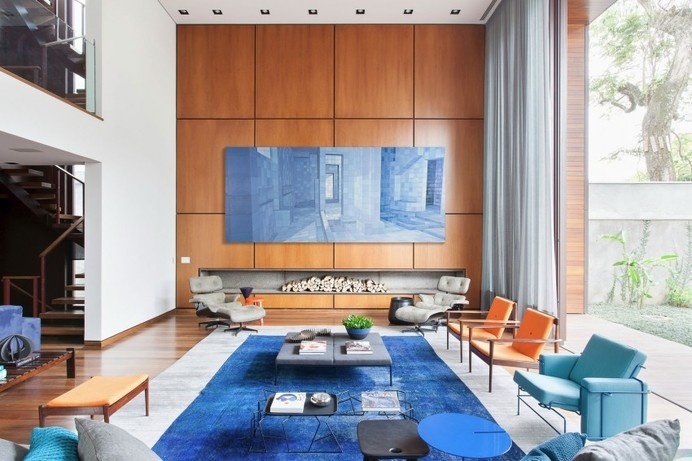 São Paulo house with an architecture that encourages socialization #interior #house #design #home #architecture #brazil